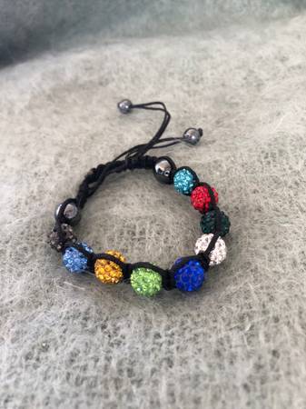 Shambhala Moon Rhinestone Trio Bracelets, MINT! - $25 (half moon bay)63471034364545122