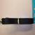 Used Black Nylon Dog Leash ~3' Long/1" Wide Strap with metal bolt snap 5 thumbnail