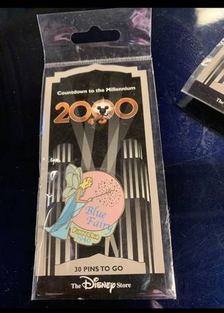 Disney Blue Fairy Millennium 2000 Pin 1