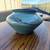 Handmade Blue Swirl Pottery Vase – 4.5” Tall 2 thumbnail