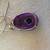 Amethyst Stalactite Slice Pendant  Necklace in 925 Sterling Silver 5 thumbnail