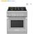 Slide stove dual fuel gas range Thermador w 30” 6 thumbnail
