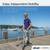 Drive Medical Height Adjustable 2-Button Folding Walker with Wheels 5 thumbnail