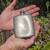 antique pewter flask..late 1800s imo 3 thumbnail
