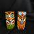 Vintage Totem Pole Tiki Salt & Pepper Shakers – Hand Painted Ceramic 1 thumbnail
