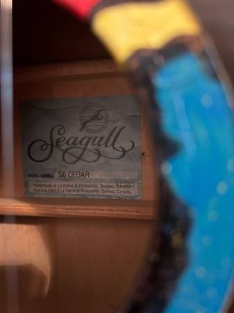 Beatles Tribute Seagull Guitar - $200 (Alpharetta)63441269709057122