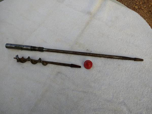1" WOOD DRILL BIT WITH 18" EXTENSION 1