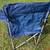 BLUE OUTDOOR FOLDABLE CAMING / SPORT CHAIR (With Personal Umbrella) 7 thumbnail