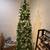 7.5ft Pre-Lit Slim Christmas Tree, Green, Kingswood Fir 1 thumbnail