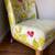 Ikea Stockholm floral fabric accent sofa chair 2 thumbnail