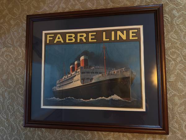 Vintage Faber Line Poster 1