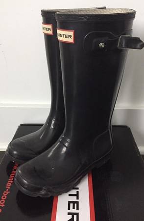 Hunter Rain Boots Youth Size 1/2 1