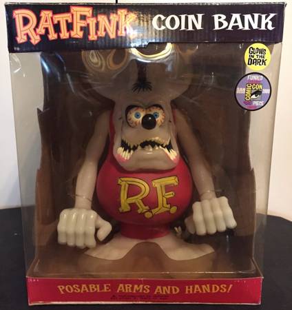 12” rat fink coin bank - collectibles - by owner - sale - craigslist