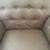 Wovenbyrd Faux Walnut Leather Upholstered Modern Tufted Swivel Chair 9 thumbnail