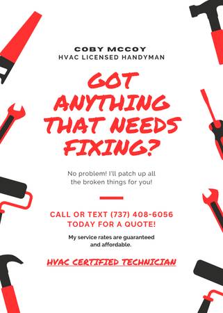 🔥 Same-Day Licensed Home Repairs Honest Prices,  Fast Repairs, No BS. 1