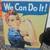 Rosie The Riveter on Metal (xd) 1 thumbnail