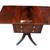 Vintage Federal Mahogany Drop Leaf accent side table 6 thumbnail