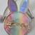 Bunny Rabbit Rainbow Girl's Purse Bag 2 thumbnail