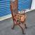 Victorian Tiger Oak Cane Convertible Mechanical High Chair Stroller 2 thumbnail