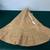 NEW- Natural Burlap Tree Skirt 25" Round With 3 Button Closure 1 thumbnail