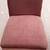 Set of 2 Dark Brown "Parsons" Upholstered Dining Chairs 3 thumbnail