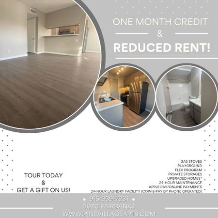 🔥 LIMITED TIME! 1 MONTH FREE + REDUCED RENT – APPLY NOW! 🔥 1
