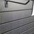 Steel frame Movable 2x slat wall with wheels | Store display 2 thumbnail