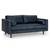 Article Sven 72" Tufted Leather Loveseat - Oxford Blue 7 thumbnail
