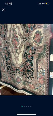 6x9 feet Persian handmade wool rug 1