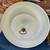 Vintage MCM MidCentury Modern UFO Saucer Atomic Ceiling Light Fixture 11 thumbnail