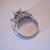 10K Gold Diamond Ring  size 6.25 Excellent condition 8 thumbnail