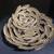 Decorative metal bowls made of metal feathers 16in and 10in 2 thumbnail