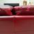 Scandinavian Designs Pavia Red Leather Sofa 6 thumbnail