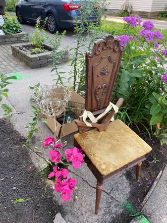 Free vintage chair & misc 1