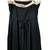 Taylor Dress Long Size 16 woman linen black sand NEW a-line 2 thumbnail