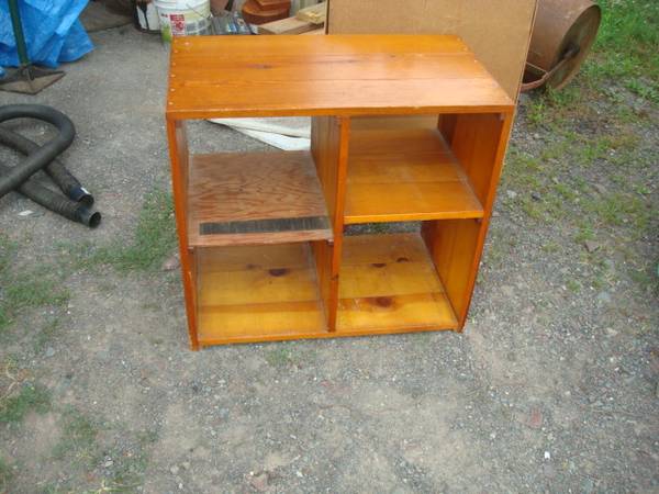 wooden shelf 1