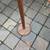 Turned Teak Scandinavian / Danish Modern  floor lamp  B40 2 thumbnail