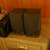 Speakers large wood box speaker stereo 3 thumbnail