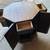 PAIR of VINTAGE. OCTAGONAL  SIDE TABLES 2 thumbnail