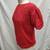 Hurricane Force Asymmetrical Red Diamond Short Sleeve Knit Blouse - M 8 thumbnail