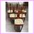 Vintage Chinese Rosewood Dining Table + Six Dining Chairs, Set 10 thumbnail
