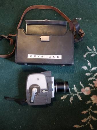 Keystone 8 mm zoom with electric eye model K7 1