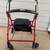 Rollator like new red 8 thumbnail