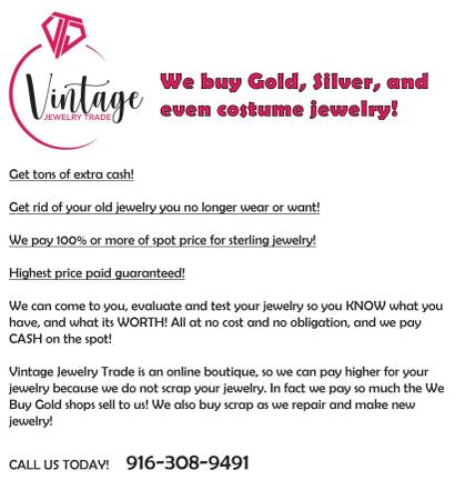 We buy all Jewelry! 135% of spot for sterling jewelry! Gold & Silver 1
