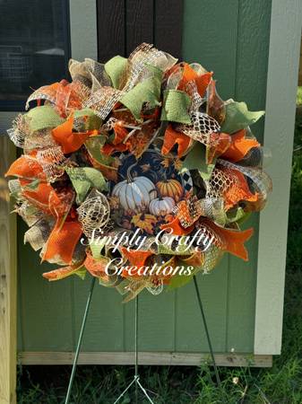 Harvest time wreath 1