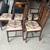 Set of 5 Antique Dining Chairs 2 thumbnail