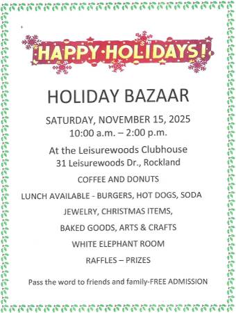 HOLIDAY BAZAAR 1