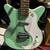 Danelectro '59M NOS+ Electric Guitar Seafoam Green like New gig bag 1 thumbnail