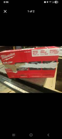 Milwaukee Air tip 3 piece auto vacuum tool kit 1