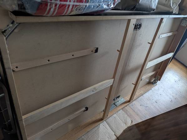 Large IKEA table with extension pieces 1